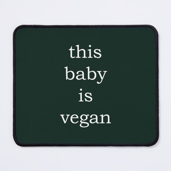 Item preview, This Baby is Vegan designed and sold by EmeraldeaArt.