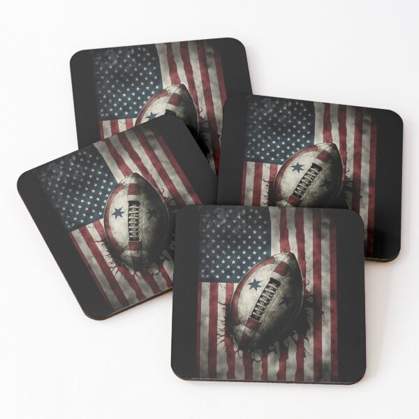 Item preview, American Football Player Usa Flag designed and sold by druckfun.
