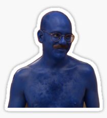 I Just Blue Myself Sticker