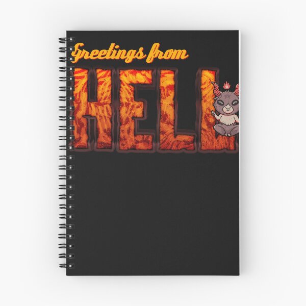 Item preview, Greetings from Hell - funny postcard designed and sold by ChrisFeil.
