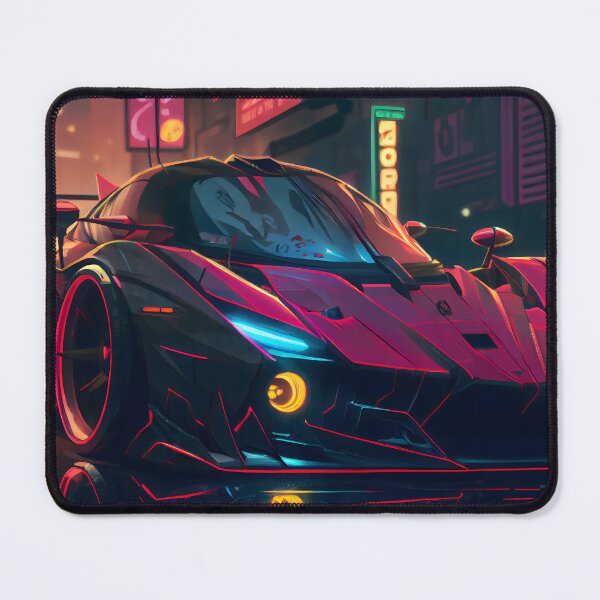Item preview, Ferrari Cyberpunk futuristic designed and sold by SuperSoulArts.