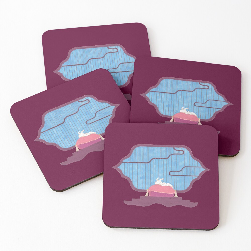 Item preview, Coasters (Set of 4) designed and sold by AlbaGiuliaC.