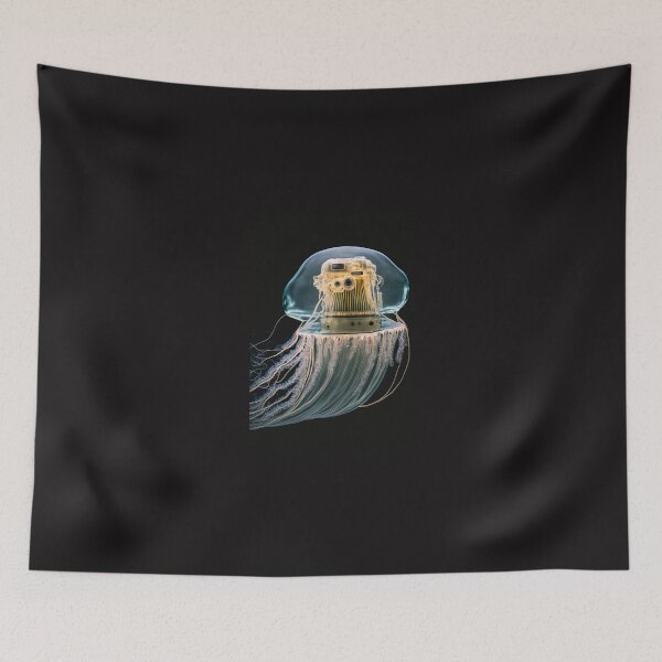 Item preview, Jellyfish Fantasy: A Sticker that allows you to explore the ocean's beauty designed and sold by AstralArtisan.
