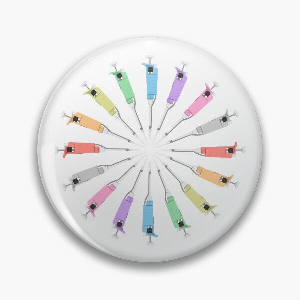 Item preview, Pastel Rainbow Circle of Micropipettes designed and sold by emmacatwheels.