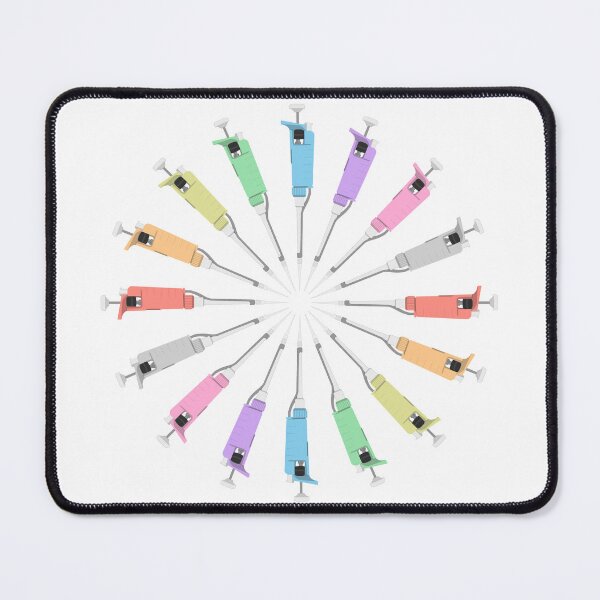 Item preview, Pastel Rainbow Circle of Micropipettes designed and sold by emmacatwheels.