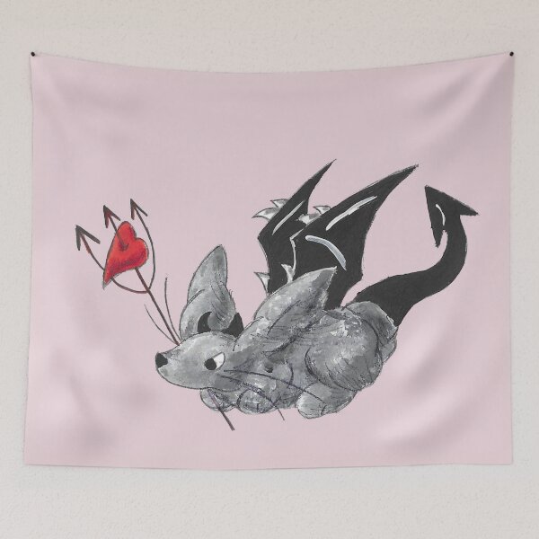 Artikelvorschau, Staubteufel Valentine entworfen und verkauft von KOKeefeArt.