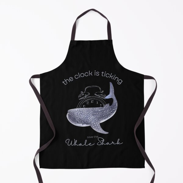 Item preview, Save The Whale Shark The Clock is Ticking Bath Mat designed and sold by MagicWolfStar.