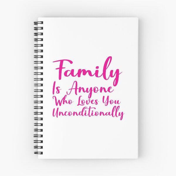 Item preview, family is anyone who loves you unconditionally designed and sold by KinRow.