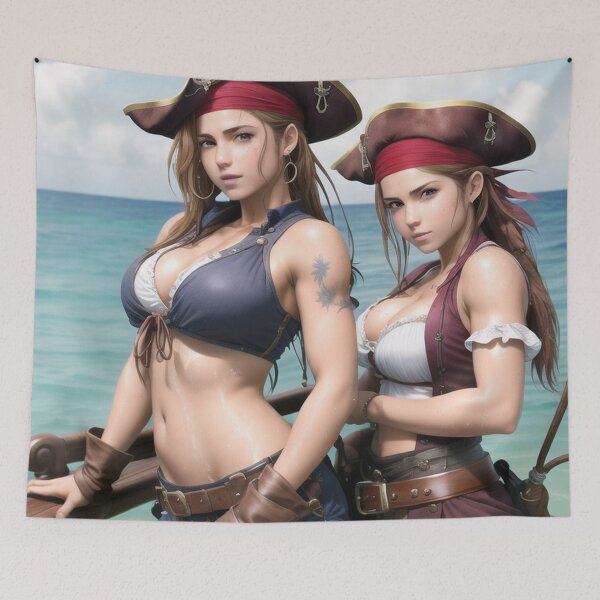Item preview, Pirate Island Girls designed and sold by MythicalSticker.