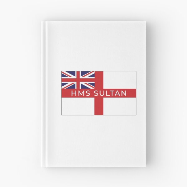 Item preview, HMS Sultan On British White Ensign - British Navy Shore Base designed and sold by Stuart Jones.