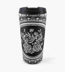 Blumenstrauß Mandala Thermobecher