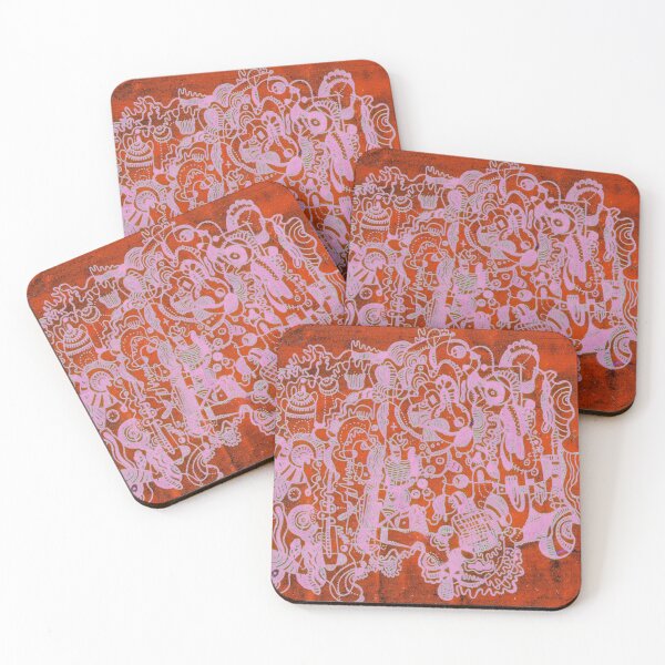 Item preview, A neon abstract composition designed and sold by RealMatch.