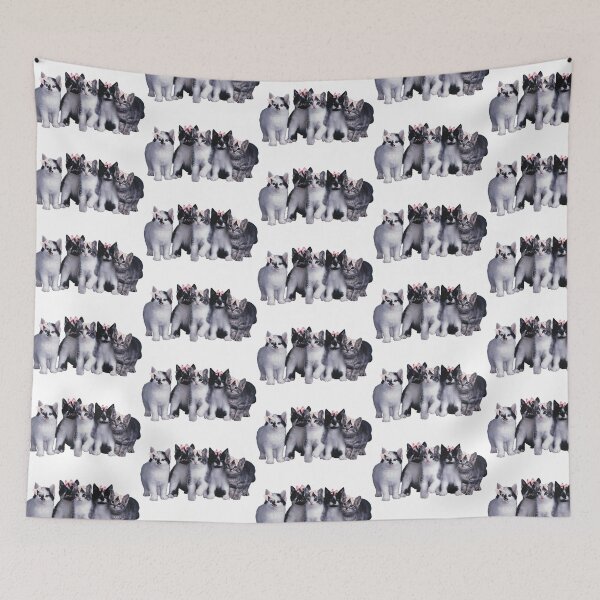Item preview, coquette cats designed and sold by rockangelrevival.