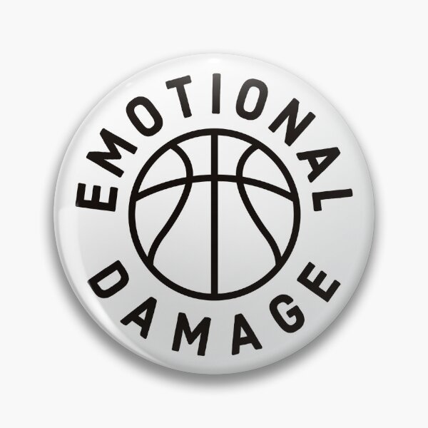 Item preview, Emotional Damage basketball fan joke gift for a laugh designed and sold by GeoffBeattie.