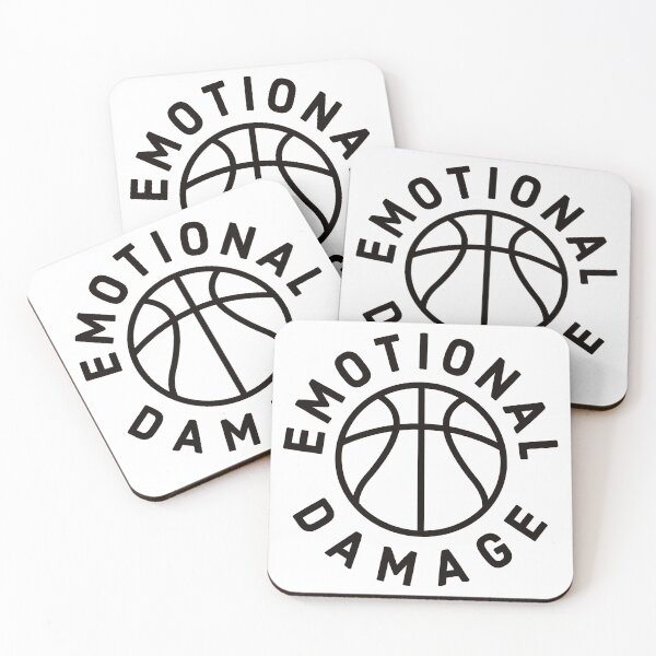 Item preview, Emotional Damage basketball fan joke gift for a laugh designed and sold by GeoffBeattie.
