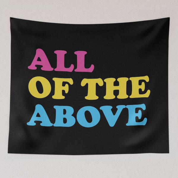 Item preview, Todo lo anterior Orgullo pansexual Orgulloso Pan Divertido LGBTQ designed and sold by Queer Pride Shop.