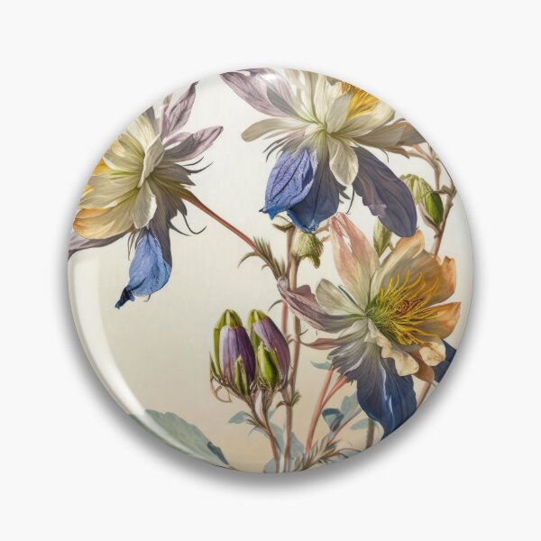 Item preview, Columbine Flowers  designed and sold by Vanover Designs.