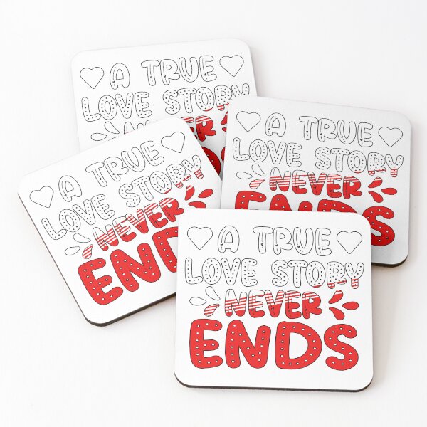 Item preview, A True Love Story Never Ends designed and sold by Sick Creativity.