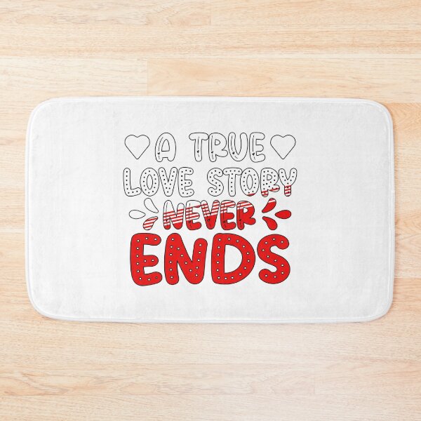 Item preview, A True Love Story Never Ends designed and sold by Sick Creativity.