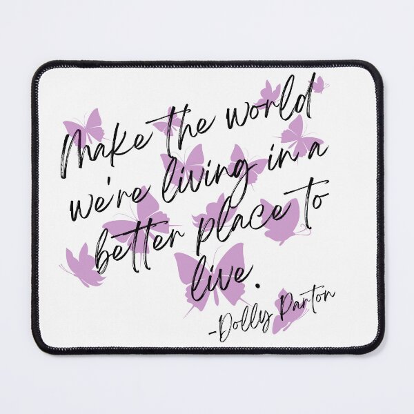 Item preview, Dolly Parton "Better Place To Live" designed and sold by allanamaiden.