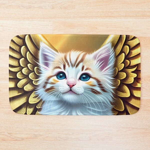 Item preview, Cat with wings - Modern digital art designed and sold by Ai-michiart.
