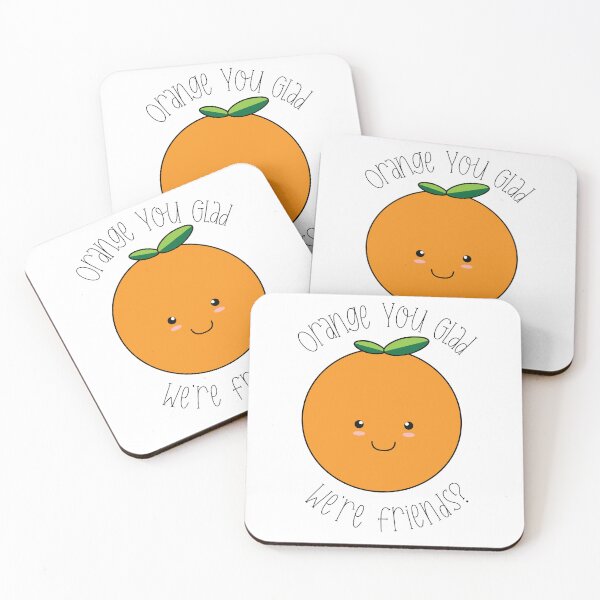 Item preview, Happy Orange puns designed and sold by ExcuseMeSticker.