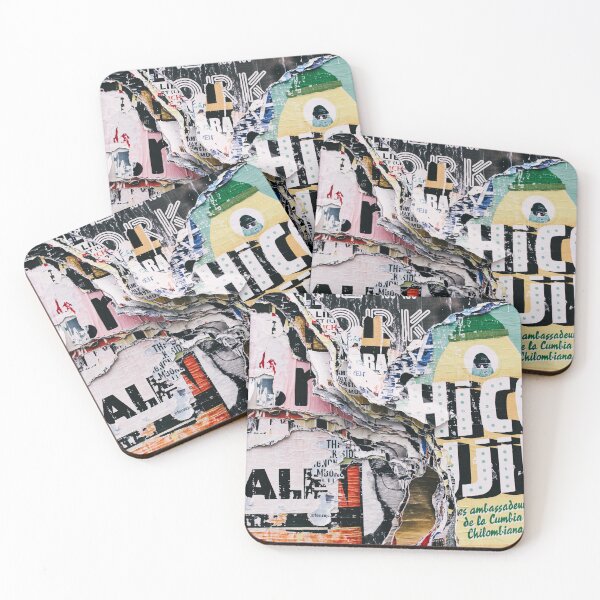 Item preview, Ripped art posters with creative typography on wall designed and sold by Gallery-Wending.
