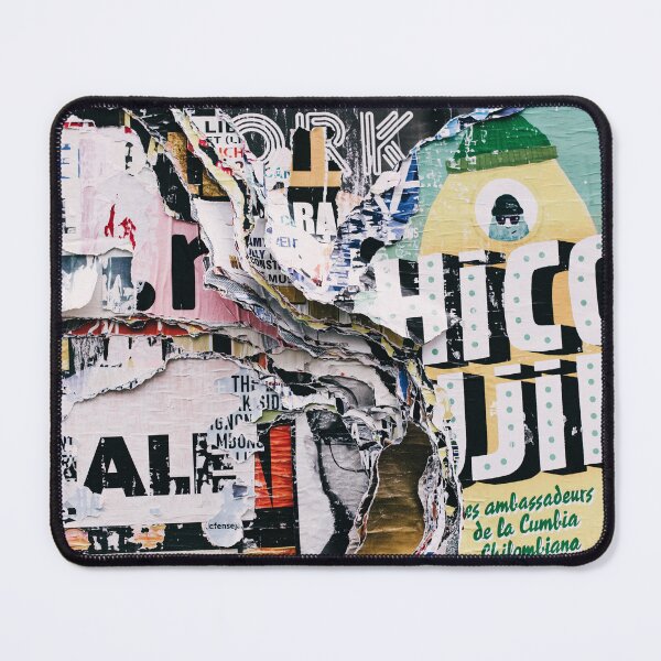 Item preview, Ripped art posters with creative typography on wall designed and sold by Gallery-Wending.
