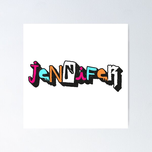 Item preview, JENNIFER Custom Text Birthday Name designed and sold by Danylo Mikhnievych.