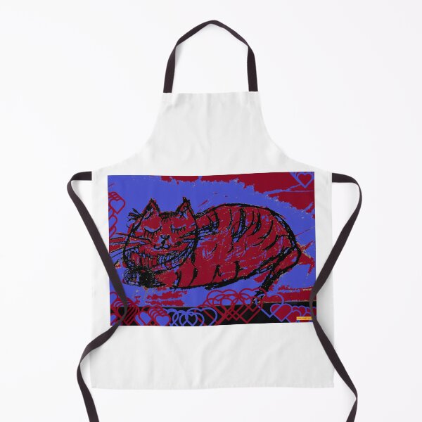 Item preview, Lovecat Red and Blue. designed and sold by sunandlion17.
