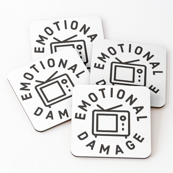 Item preview, Emotional Damage TV fan joke gift for a laugh designed and sold by GeoffBeattie.
