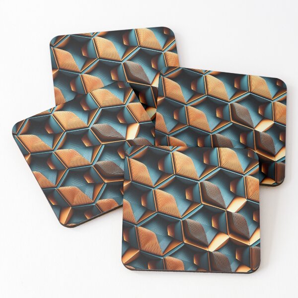 Item preview, Futuristic Hexagon Pattern designed and sold by Visual Foundry.
