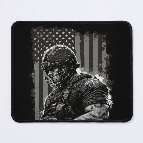 Item preview, American Football Player Usa Flag designed and sold by druckfun.
