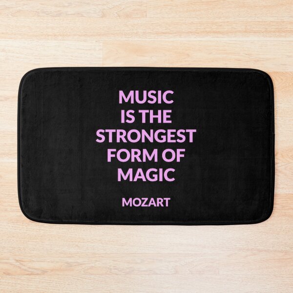 Item preview, Mozart Quote - Music is the strongest form of magic   designed and sold by Inspirationmotivation.
