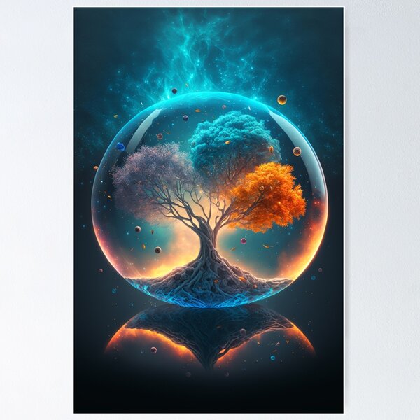 Item preview, Futuristic Tree of Life designed and sold by Visual Foundry.