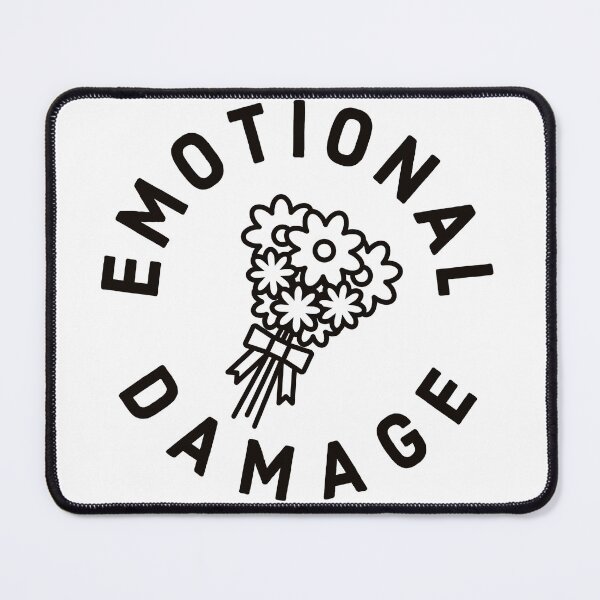 Item preview, Emotional Damage girlfriend, boyfriend, husband, wife, partner joke gift for a laugh designed and sold by GeoffBeattie.