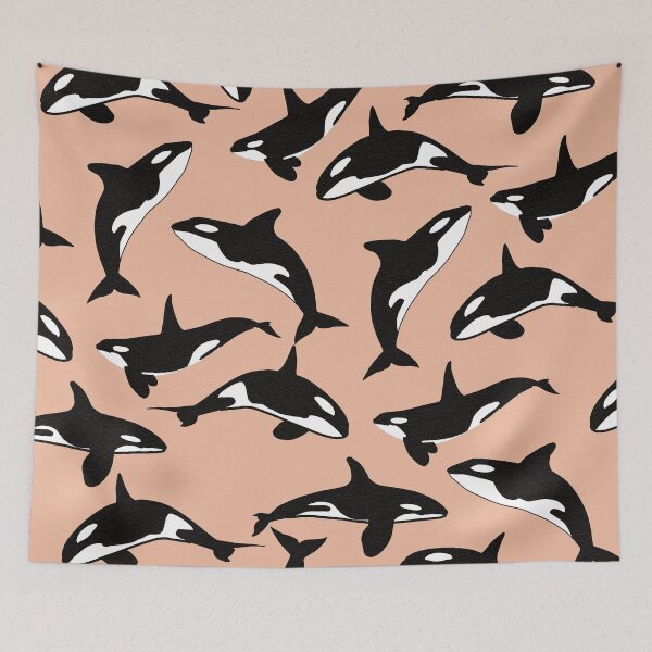 Item preview, Orca Whale Patterns designed and sold by franktact.