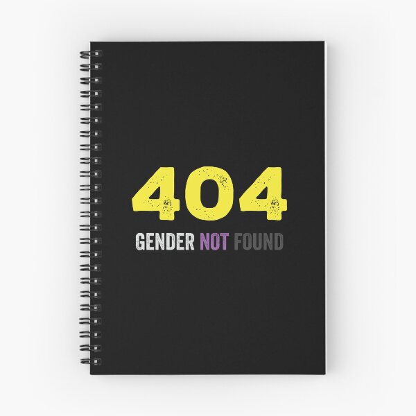 Item preview, 404 Gender Not Found Non Binary Pride Nonbinary NB Enby designed and sold by Queer Pride Shop.