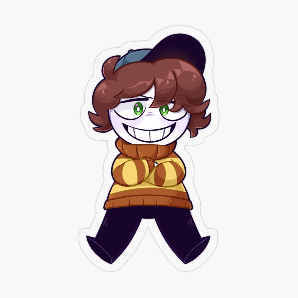 Roy from spooky month Sticker for Sale by AshtonologyArt