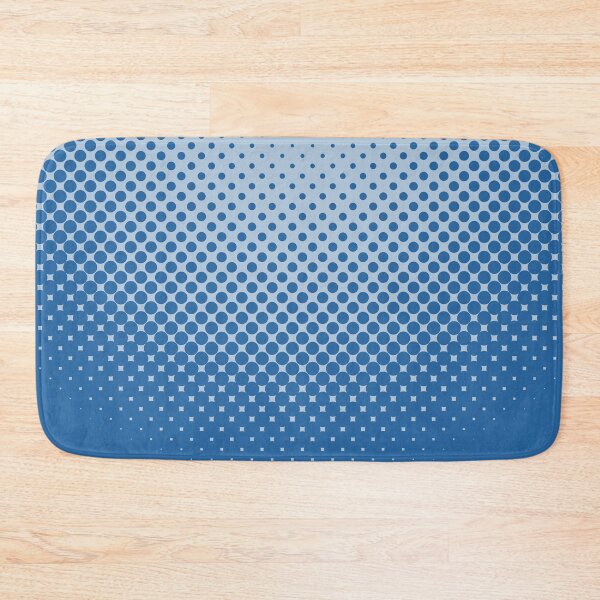 Item preview, Stylish Halftone Dots, blue designed and sold by markeralchemy.