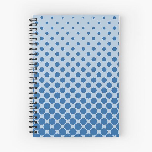 Item preview, Stylish Halftone Dots, blue designed and sold by markeralchemy.