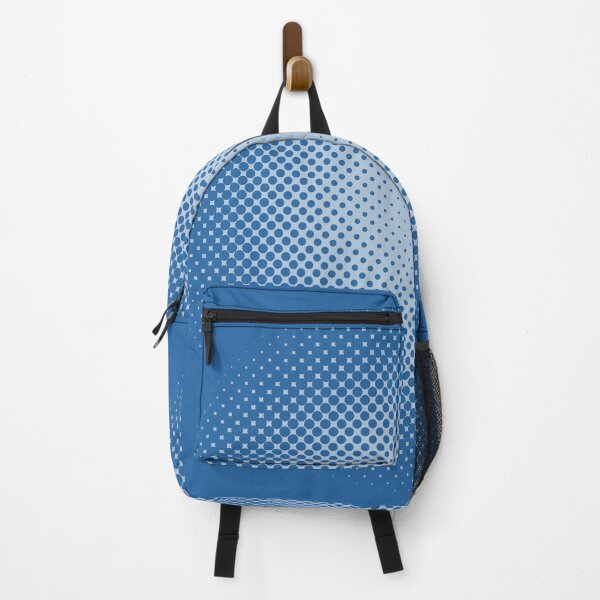 Item preview, Stylish Halftone Dots, blue designed and sold by markeralchemy.