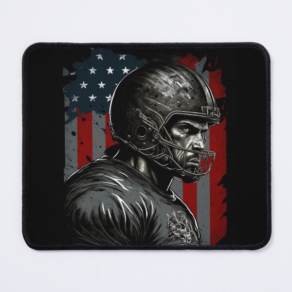 Item preview, American Football Player Usa Flag designed and sold by druckfun.