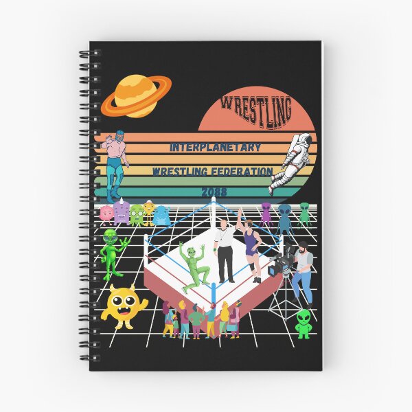 Item preview, Interplanetary Wrestling Federation 2088 designed and sold by CannyGoods.