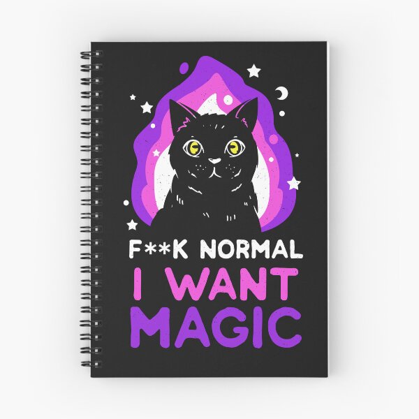 Item preview, Fuck normal - I want magic cat designed and sold by ChrisFeil.