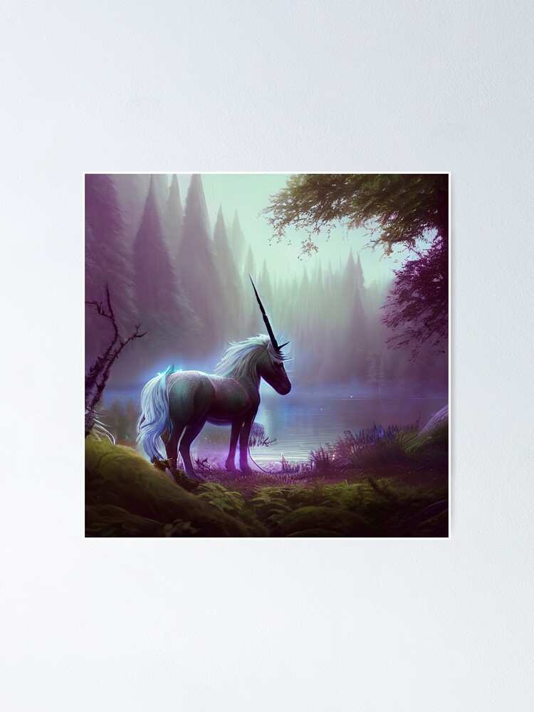 La licorne magique du pays imaginaire | Poster