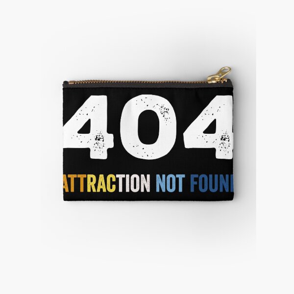 Artikelvorschau, 404 Attraktion nicht gefunden Lustige Aroace-Fehlermeldung Aro LGBT entworfen und verkauft von Queer Pride Shop.