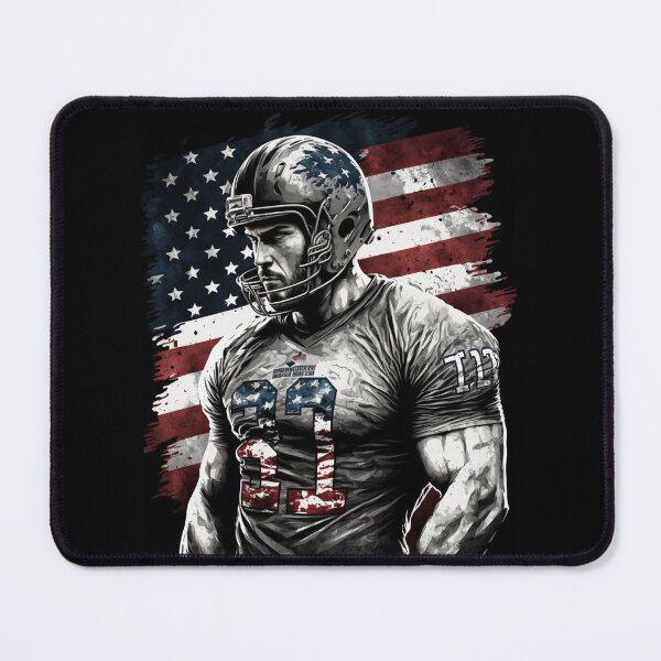 Item preview, American Football Player Usa Flag designed and sold by druckfun.