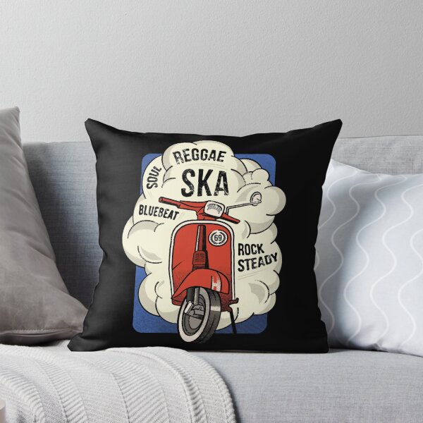 Item preview, ska reggae rocksteady red scooter designed and sold by jomi.amsterdam.