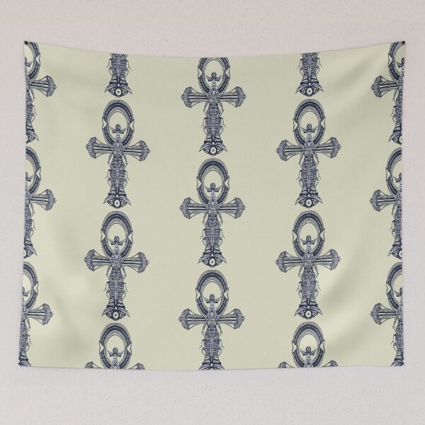 Item preview, blue egyptian symbol designed and sold by Elliettelegaspi.